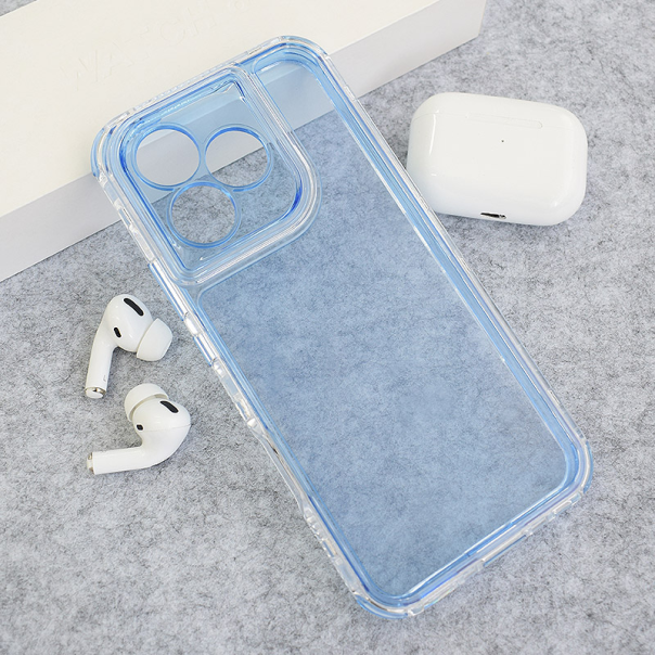 Maska za Honor 400 Lite Color Transparent plava - 617900