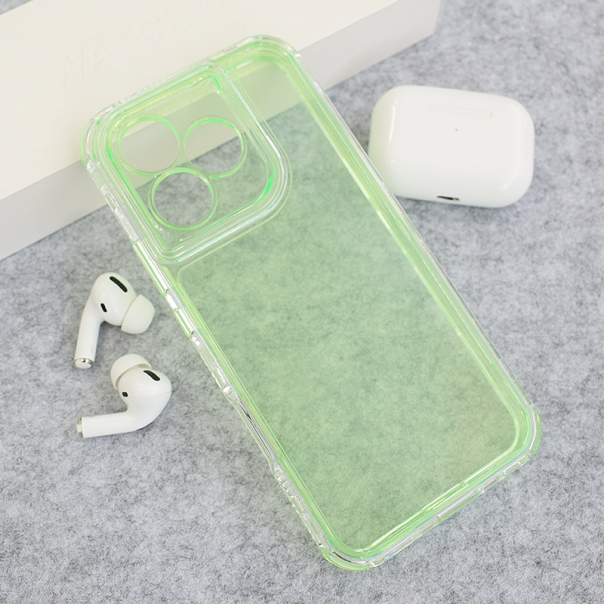 Maska za Honor 400 Lite Color Transparent zelena - 617902