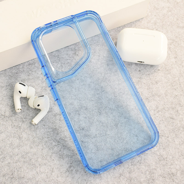 Maska za Honor 400 Color Transparent plava - 619164