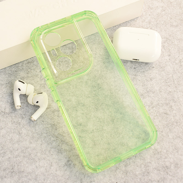 Maska za Honor 400 Pro Color Transparent zelena - 619168