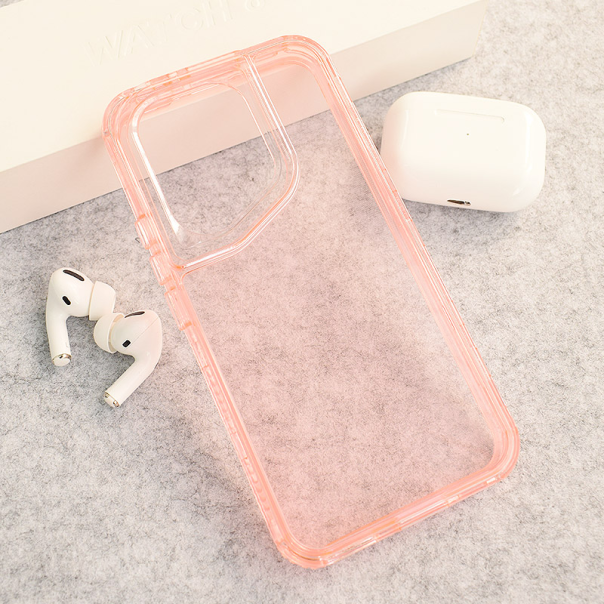 Maska za Honor 400 Color Transparent roze - 619169