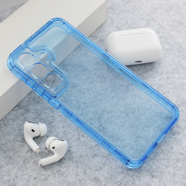 Maska za Samsung S25 FE/ S731B Color, Transparent plava - 620320