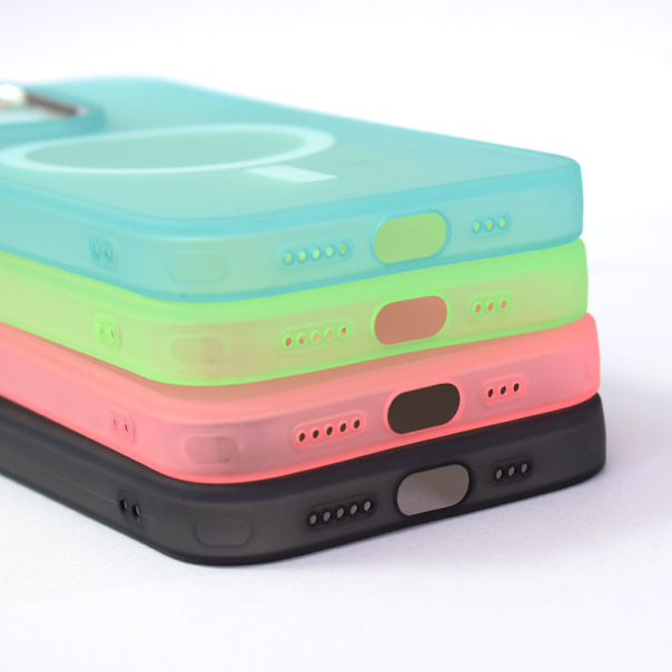 Maska za iPhone 14 Pro Max Colorful Mag Case plava - 603853