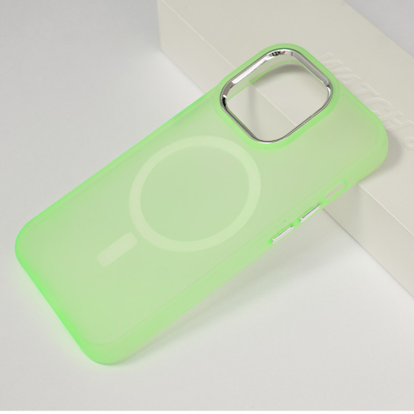 Maska za iPhone 14 Pro Colorful Mag Case zelena - 603850