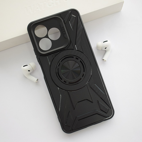 Maska za Realme Note 50/ C51/ C53 Combat crna - 611390