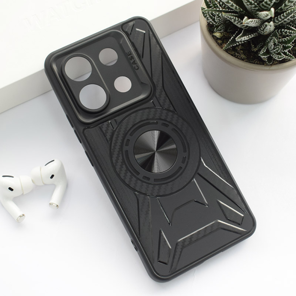 Maska za Xiaomi Redmi Note 13 Pro 5G (EU) Combat crna - 610202