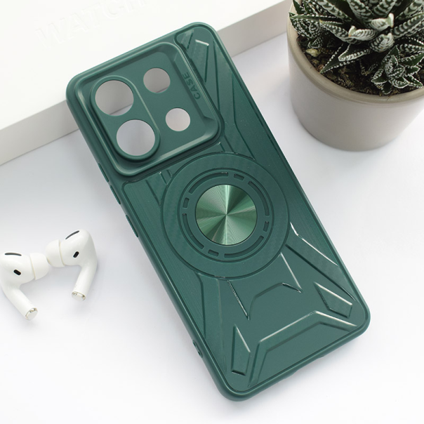 Maska za Xiaomi Redmi Note 13 Pro 5G (EU) Combat zelena - 610203