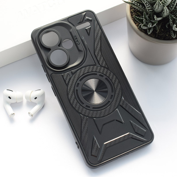 Maska za Xiaomi Redmi Note 13 Pro Plus (EU) 5G Combat crna - 610556