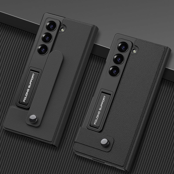 Maska za Samsung Galaxy Z Fold 7/ F966B Covered Leather crna - 620678