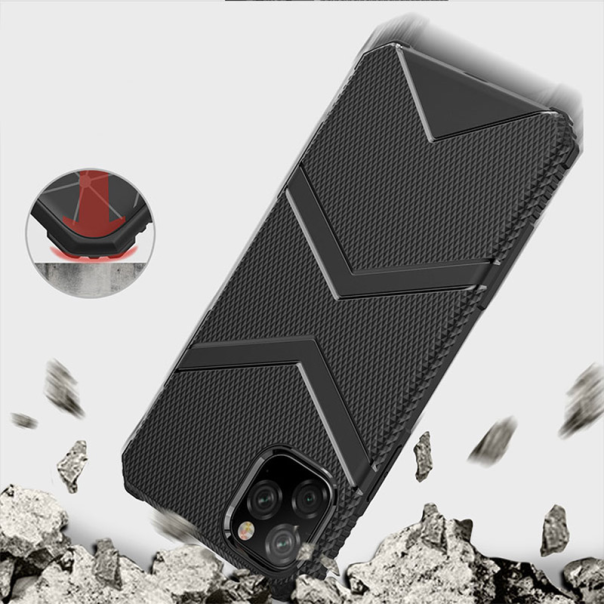 Maska za iPhone 12 Pro Max Cross crna - 048064-1