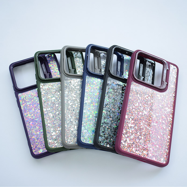 Maska za iPhone 16 Pro Max Crystal Dots plava - 614654