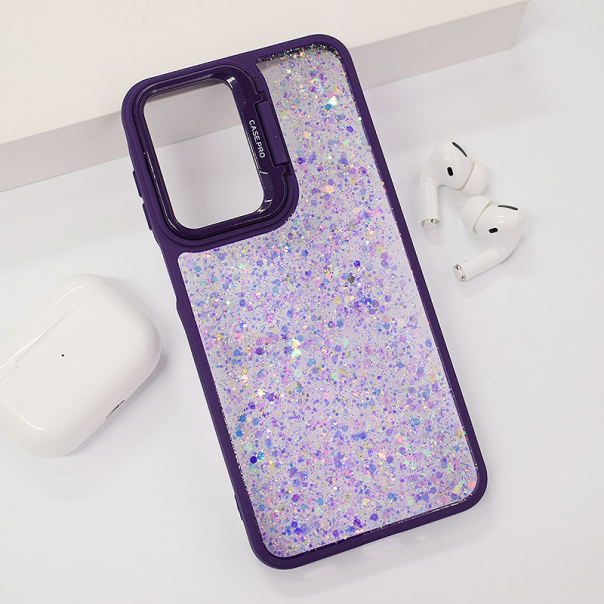 Maska za Samsung A16 5G/ A166B Crystal Dots ljubičasta - 614659