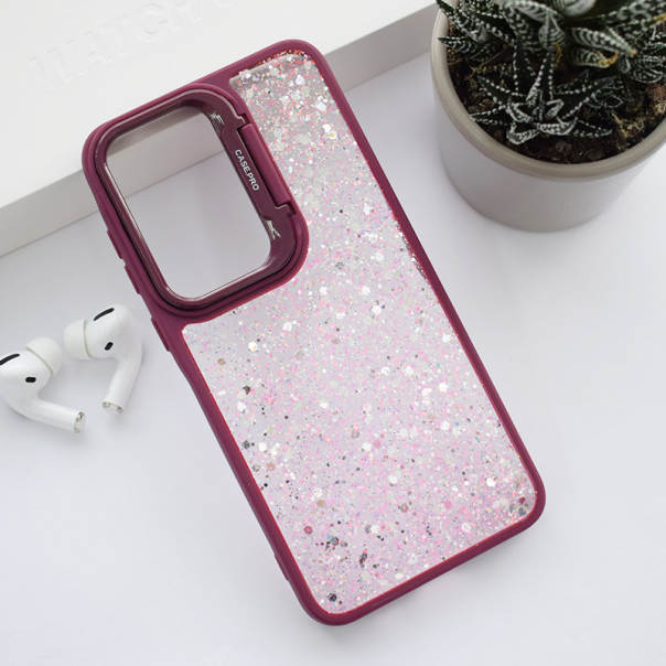 Maska za Samsung A55 5G/ A556B Crystal Dots bordo - 611828