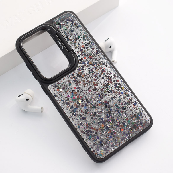 Maska za Samsung S24 FE/ S721B Crystal Dots crna - 613725-1