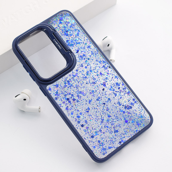 Maska za Samsung S24 FE/ S721B Crystal Dots plava - 613727-1