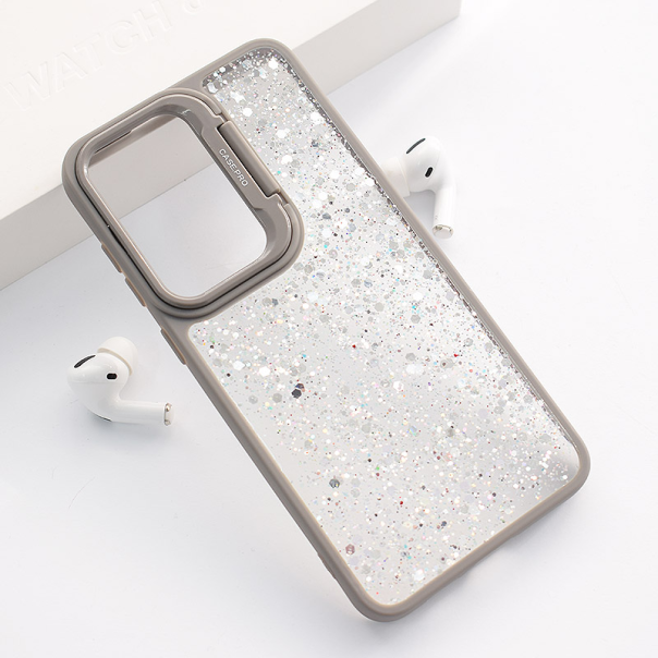 Maska za Samsung S24 FE/ S721B Crystal Dots srebrna - 613728-1