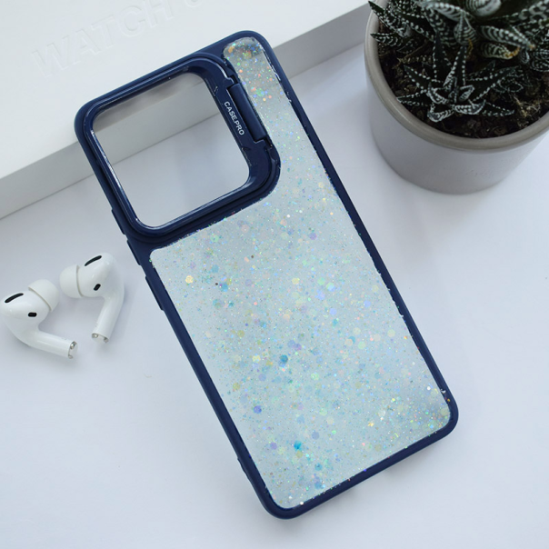 Maska za Xiaomi Redmi Note 13 4G (EU) Crystal Dots plava - 611793