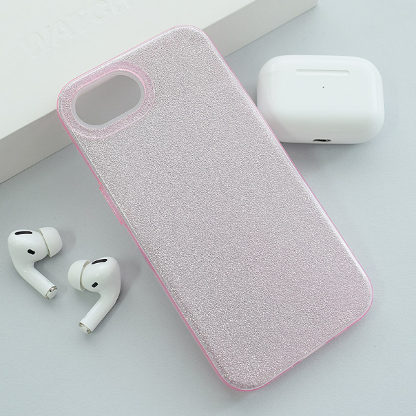 Maska za iPhone 16e Crystal Dust pink - 617438