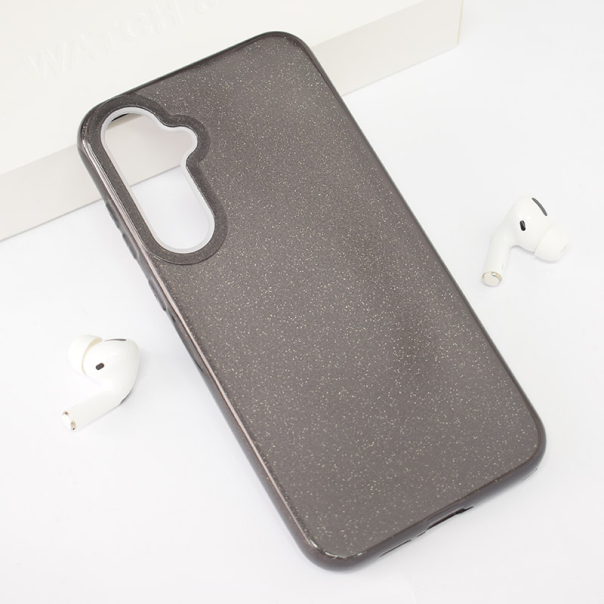 Maska za Samsung A35 5G/ A356B Crystal Dust crna - 608926