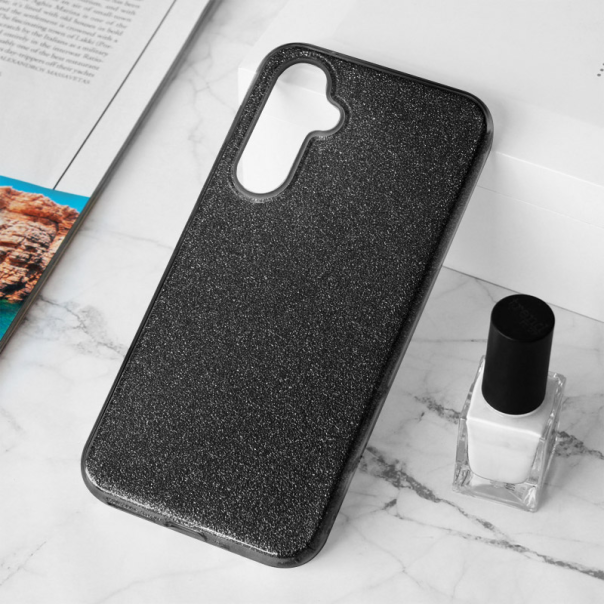 Maska za Samsung S23 FE / S711U Crystal Dust crna - 604180