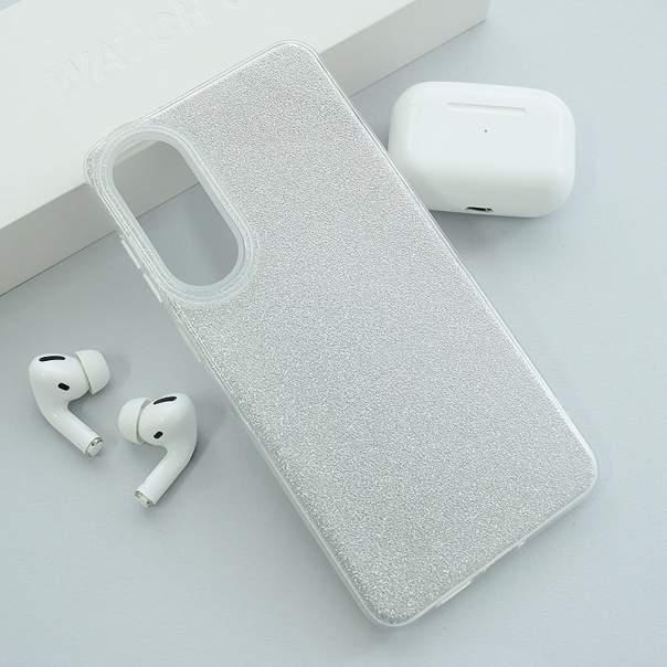 Maska za Samsung S25 Edge Crystal Dust srebrna - 617687