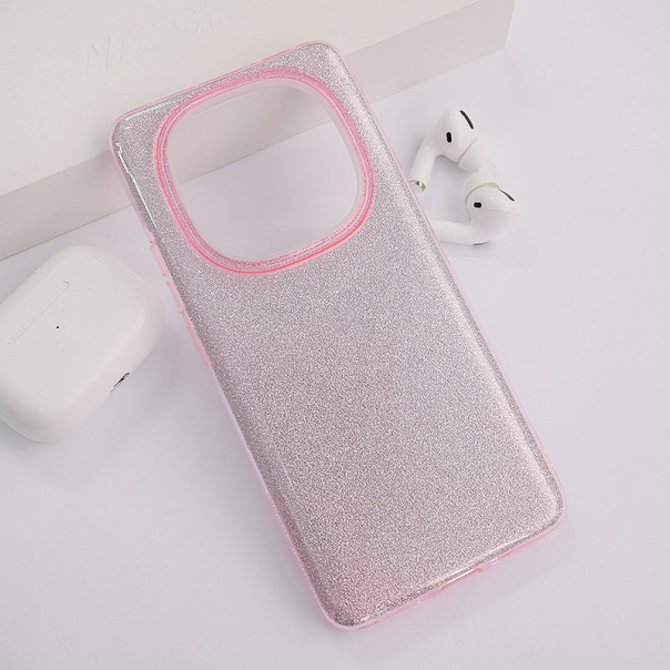 Maska za Xiaomi Redmi Note 14 Pro 5G (EU) Crystal Dust pink - 616850