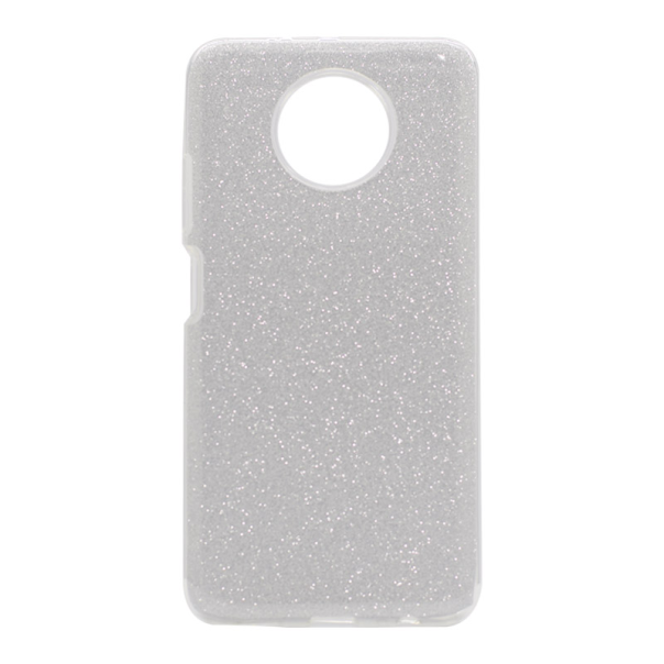 Maska za Xiaomi Redmi Note 9T Crystal Dust srebrna - 050704