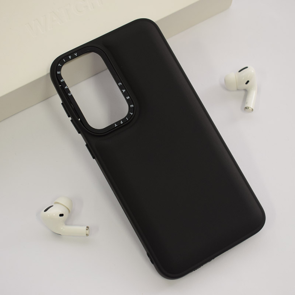 Maska za Samsung A35 5G/ A356B Cushion crna - 610402