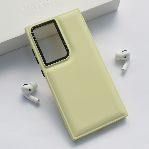 Maska za Samsung S24 Ultra/ S928B Cushion žuta - 610427