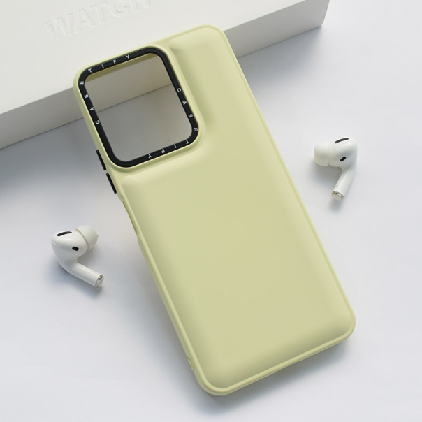 Maska za Xiaomi Redmi 13C 4G/ Poco C65 4G Cushion žuta - 610422