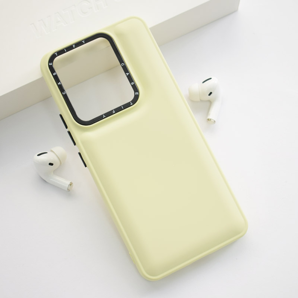 Maska za Xiaomi Redmi Note 13 Pro 5G (EU) Cushion žuta - 611914