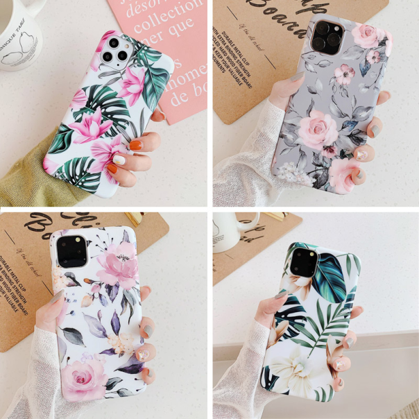 Maska za iPhone 14 Pro Tip3 Delicate flower - 058783