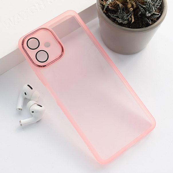 Maska za Samsung A06/ A065F Diamond Space roze - 614356