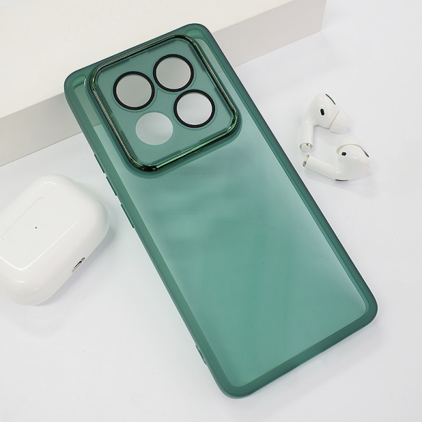 Maska za Xiaomi Redmi Note 14 Pro 5G (EU) Diamond Space zelena - 616237