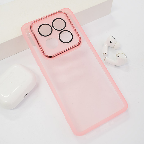 Maska za Xiaomi Redmi Note 14 Pro Plus (EU) Diamond Space roze - 616240