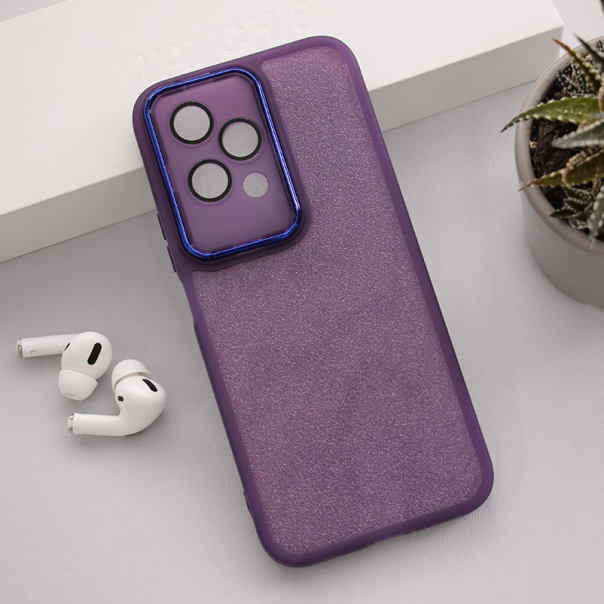 Maska za Honor 200 Lite Diamond Sparkle ljubičasta - 613432