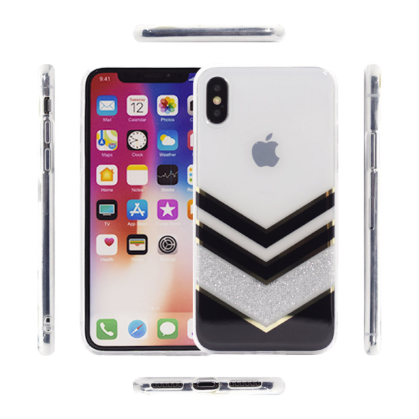 Maska za Huawei  P Smart 2019/ Honor 10 Lite V stripe Electric lush - 046146