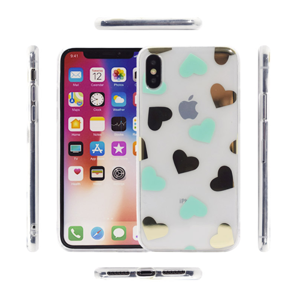 Maska za Huawei P Smart Pro 2019 heart Electric lush - 044024