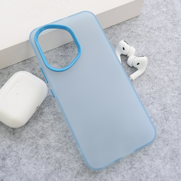 Maska za Honor 400 Electro Glow Frame plava - 619105