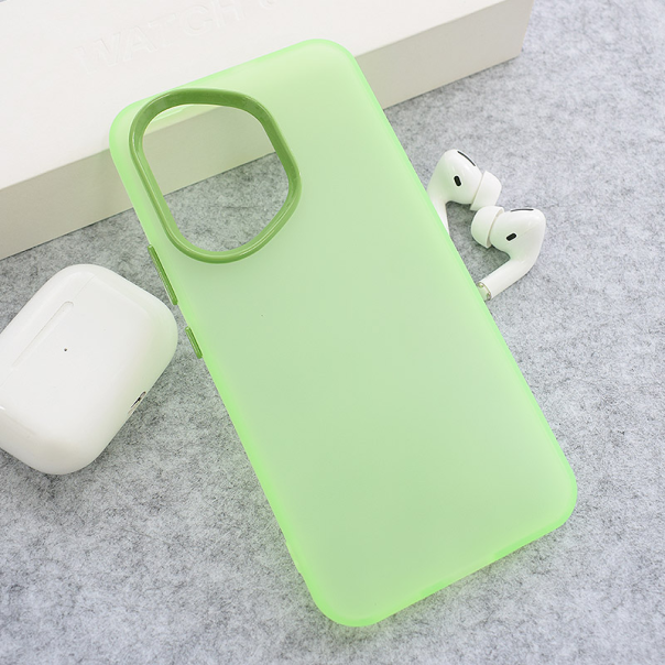 Maska za Honor 400 Electro Glow Frame zelena - 619106