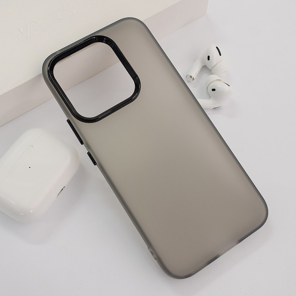 Maska za Honor X8c Electro Glow Frame crna - 617599