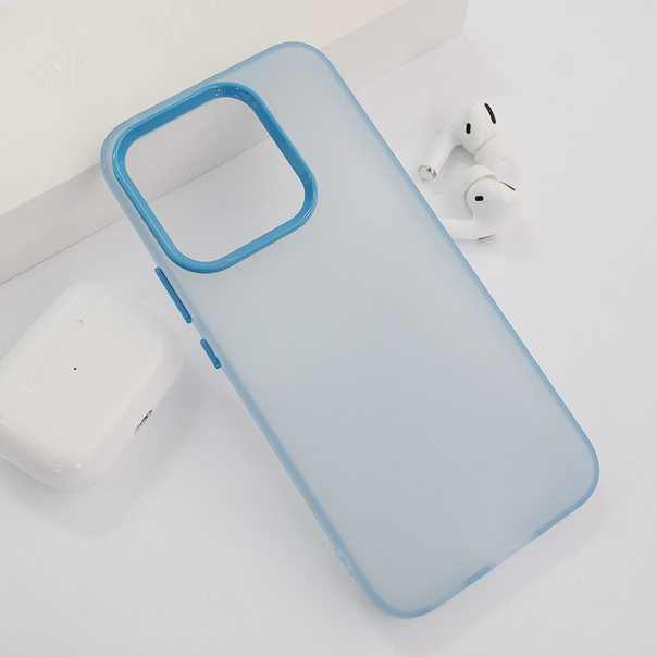 Maska za Honor X8c Electro Glow Frame plava - 617600