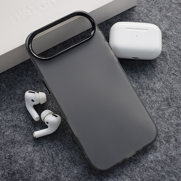 Maska za iPhone Air Electro Glow Frame crna - 619108