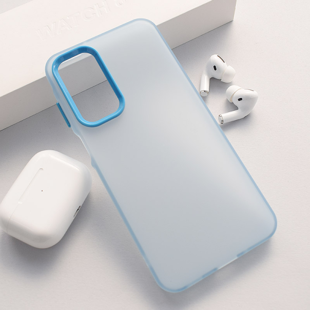 Maska za Samsung A16 5G/ A166B Electro Glow Frame plava - 616589