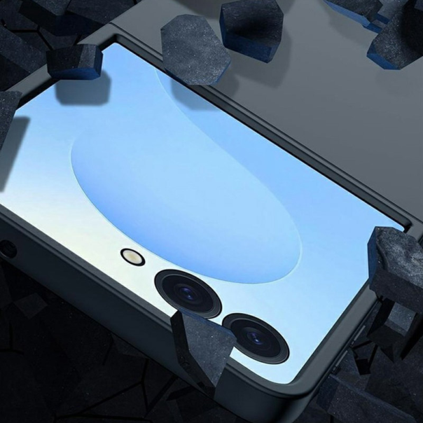 Maska za Samsung Galaxy Z Flip 7/ F766B Elegant Fold ljubičasta - 620279