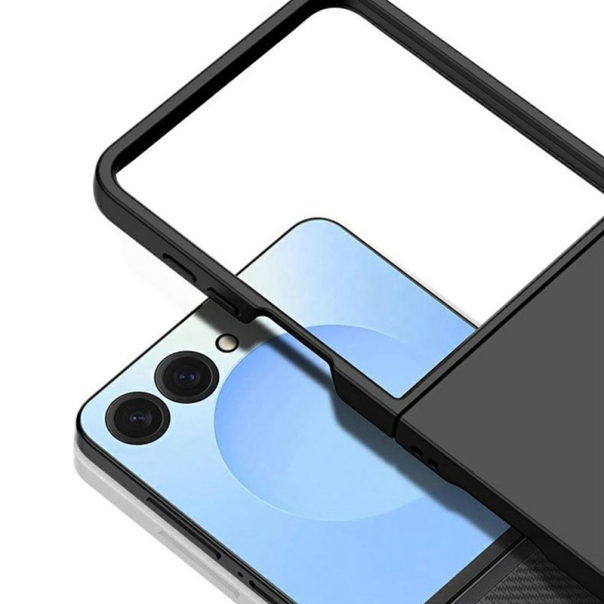 Maska za Samsung Galaxy Z Flip 7/ F766B Elegant Fold ljubičasta - 620279