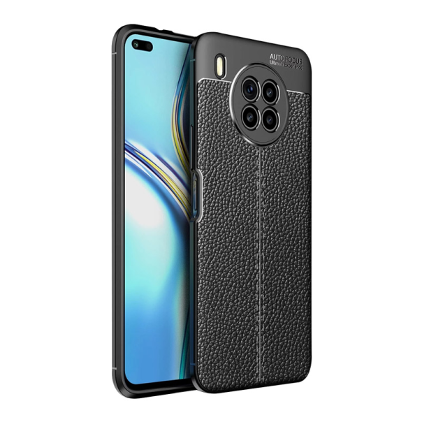 Maska za Huawei Honor 50 Lite Elegant man exclusive crna - 055828