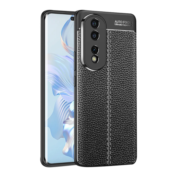 Maska za Honor 80 Elegant man exclusive crna - 058618