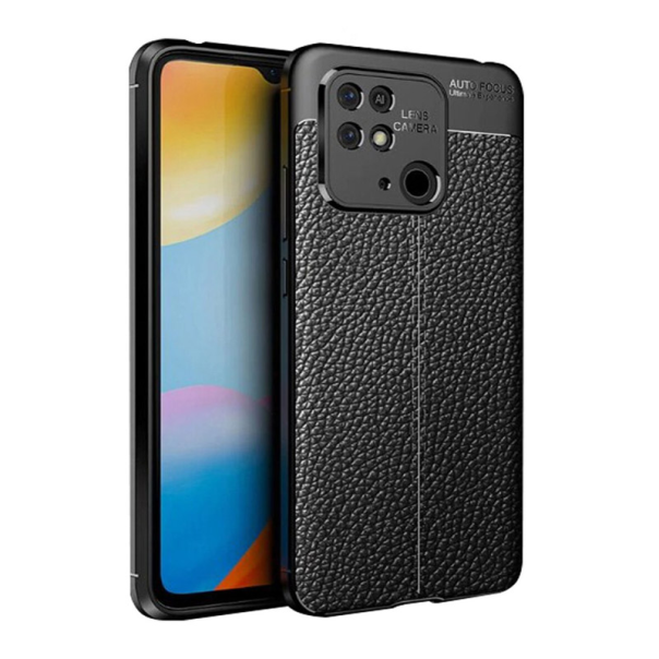 Maska za Xiaomi Redmi 10C Elegant man exclusive crna - 059180