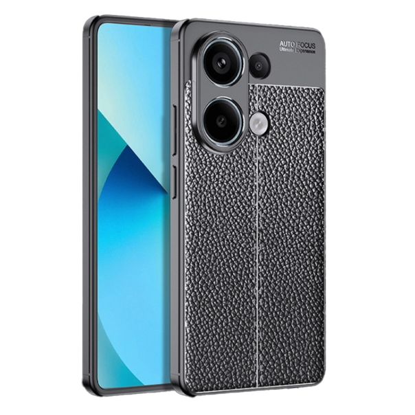 Maska za Xiaomi Redmi Note 13 Pro 4G (EU) Elegant man exclusive crna - 610309